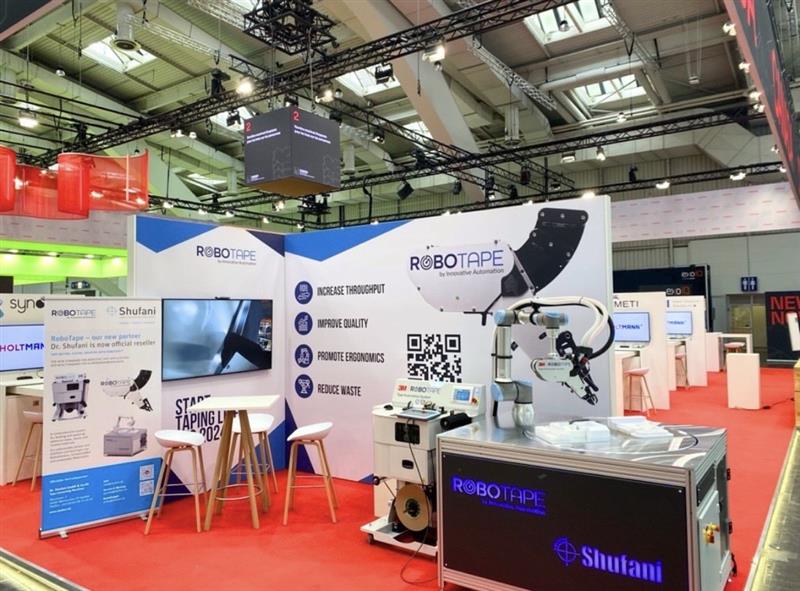 RoboTape at Canadian Pavillion at Hannover Messe 2024